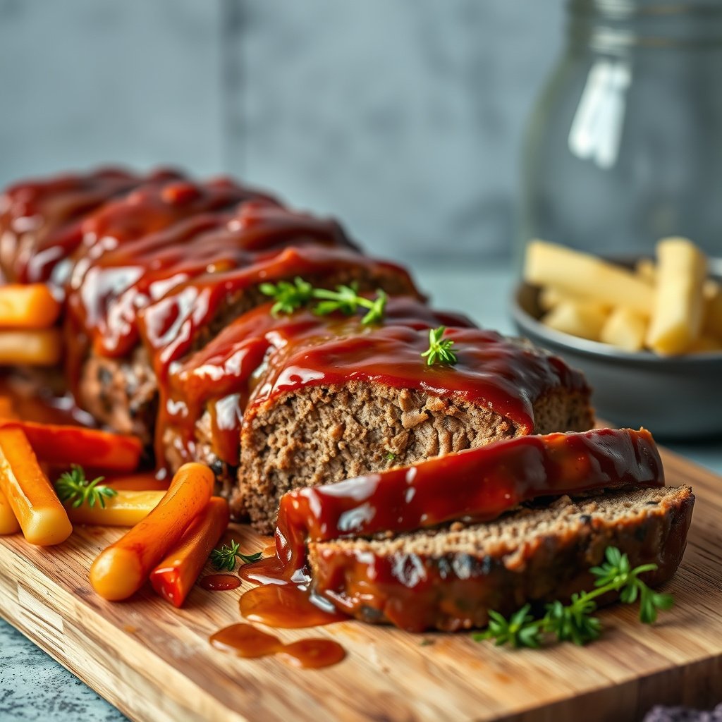 Juicy Meatloaf Recipe with a Tangy Glaze: A Comfort Food Classic