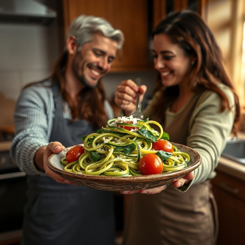 Zoodle Meals for Low-Carb Living: Spiralized Zucchini Recipes