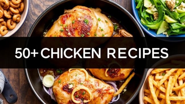 50+ Chicken Recipes You’ll Never Get Tired Of | Easy Flavorful & Family Friendly