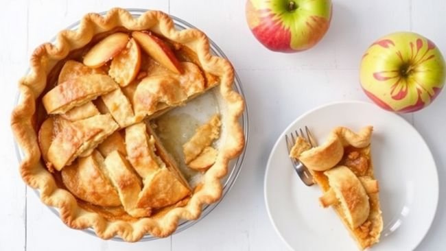 Classic Apple Pie with Homemade Crust​