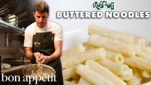 How The World’s Best Buttered Noodles Are Made  Made to Order  Bon Appétit