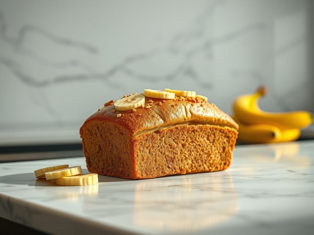Pão de banana fofinho